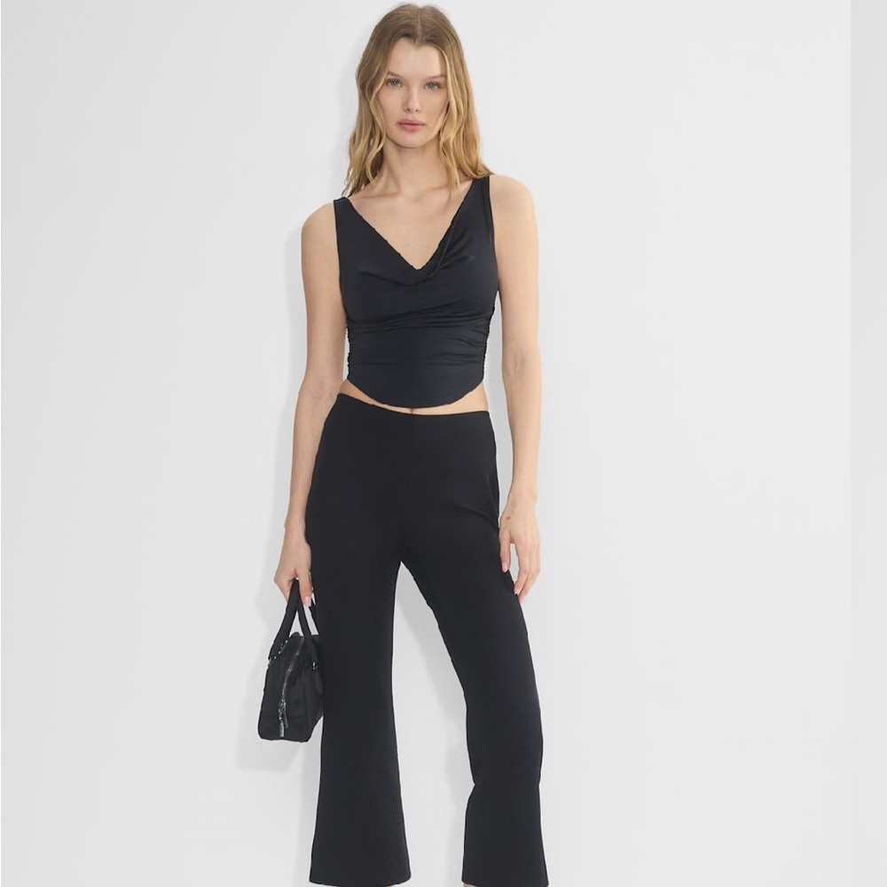 SOLD!!!!! Aritzia Wilfred parfait top small black